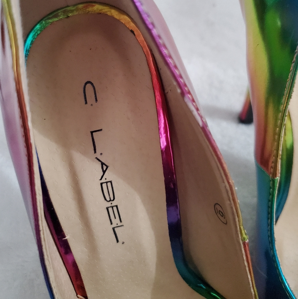"C LABEL" Multi Color Pumps - Picture 8 of 8